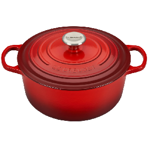 5.5 QT Signature Round Dutch Oven- Cerise product image