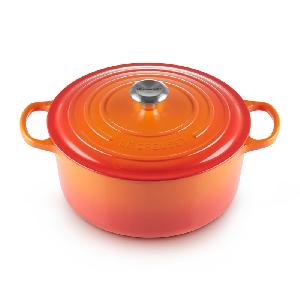 7.25 QT Signature Round Dutch Oven- Flame product image