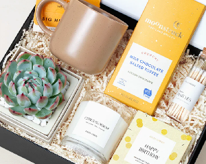 Happy Birthday Gift Box with Bliss Garden product image