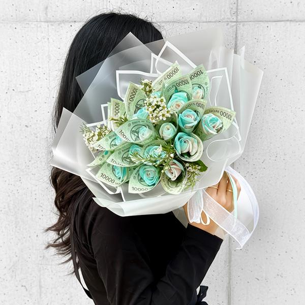 "Money Flower" Mint Ring_ 200,000 KRW (Seoul ONLY) product image