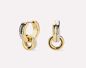 Asher Drop Huggie Earrings product image