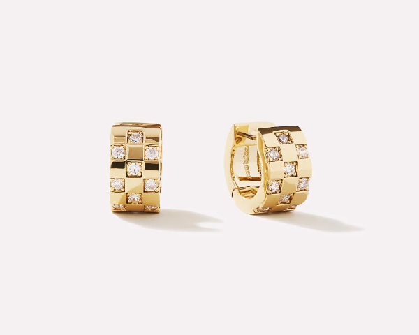 Eden Small Hoop Earrings Gold product image