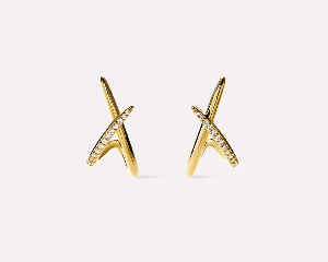 Sloane Stud Earrings Silver product image