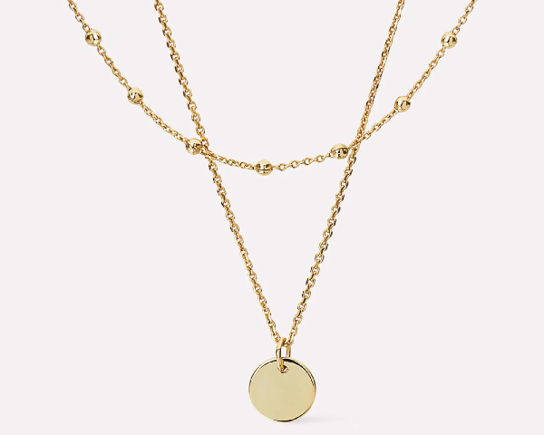 Willow Coin Necklace Set Gold product image