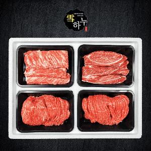 "Meat Party Feast" Premium Aged 1++ Hanwoo Cuts Set No.1 2.2kg item image