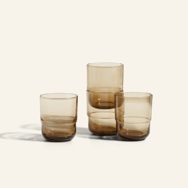 Short Night & Day Glasses, Set of 4- Dusk item image