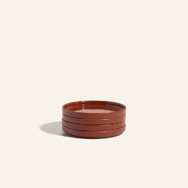 Dessert Plates, Set Of 4- Terracotta item image