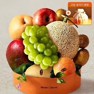 “Bojagi Packaging” Premium Mixed Fruit Gift Premium No.4 (Approx. 5.3kg / 10 pcs) product image