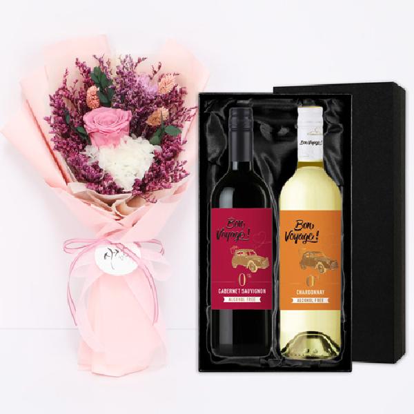 Sommelier No.4 Medium Rose & Red/White Wine 2P product image