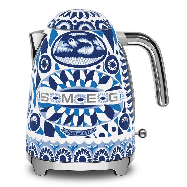 SMEG x Dolce & Gabanna Electric Kettle- Blu Mediterraneo product image