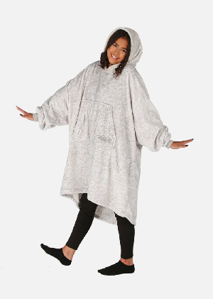 The Comfy Dream Wearable Blanket- Heather Gray product image