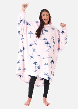 The Comfy Dream Wearable Blanket- Palm Trees product image