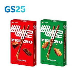Lotte Almond Pepero (Box) + Lotte Choco Pepero (Box) product image