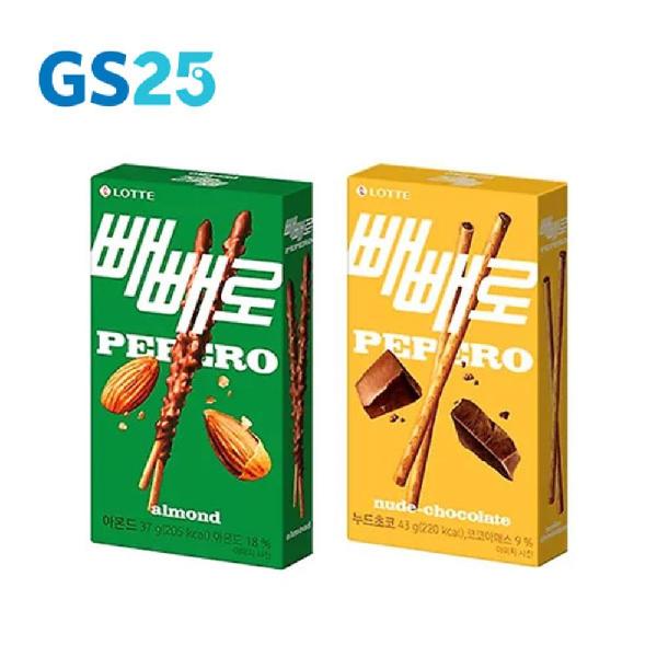 Lotte Almond Pepero (Box) + Lotte Choco Field Pepero (Box) product image