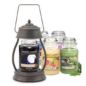 Hurricane Bronze + Jar Candle (L) Set product image