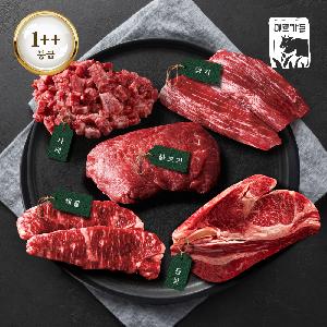 1++ Grade ‘Whole Cow Selection’ 1.35kg (Sirloin 250g + Striploin 200g + Brisket 300g + Bulgogi 300g + Shank for Soup 300g) product image