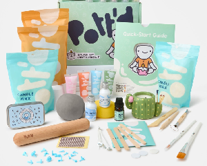 Home Pottery Candle Making Kit product image