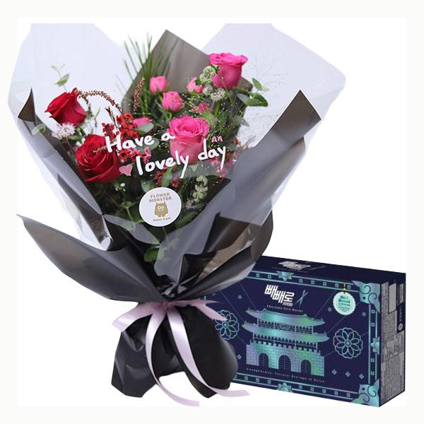 Lovely Bouquet + Pepero Gwanghwamun Edition item image
