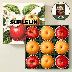 Premium Honey Apple & Singo Pear Gift Set 3.8kg (Royal Grade / 9 pieces) item image