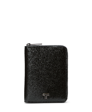 Zip Around Passport Case Shiny Black product image