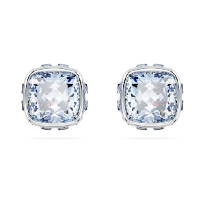 Birthstone Stud Earrings - March Blue product image