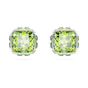 Birthstone Stud Earrings - August Green product image
