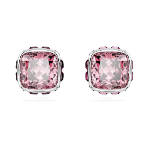 Birthstone Stud Earrings - October Pink product image