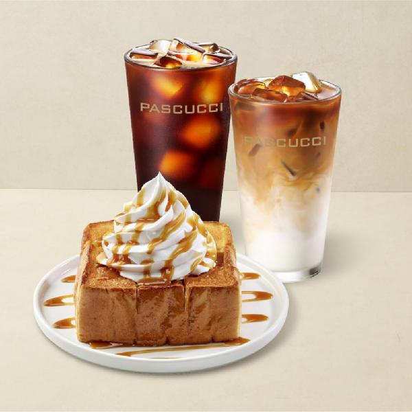 Americano (R) + Café Latte (R) + Fresh Cream Honey Bread product image