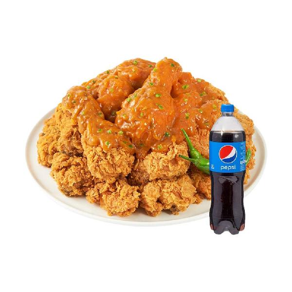 韓国KFCホットクリスピーチキン3ピース | ソーダギフト