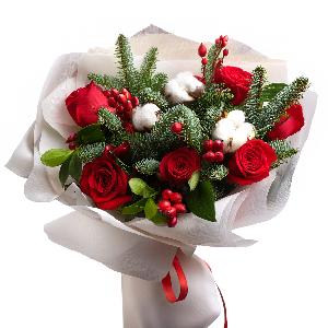 Ruby and Cotton Winter Bouquet product image