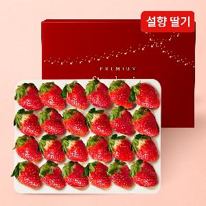 Premium Seolhyang Strawberries, Direct from Farm, approx. 800g (24–30 pcs) item image