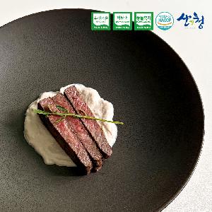 "Premium Moments" Organic 1++ Hanwoo Steak Sirloin & Striploin Set 600g item image