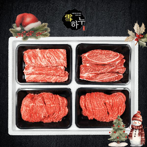 "Meat Party Feast" Premium Aged 1++ Hanwoo Cuts Set No.1 2.2kg item image