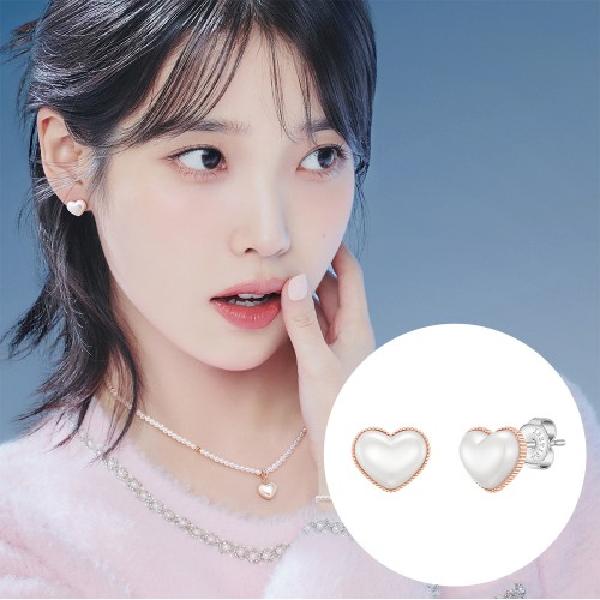 Mariel Pearl Heart Earrings S (JJLJEZ3BF346SR000) product image
