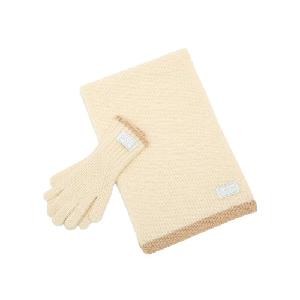 Color-Trim Scarf & Gloves Set IV (JEACEC5BF581IV260) product image