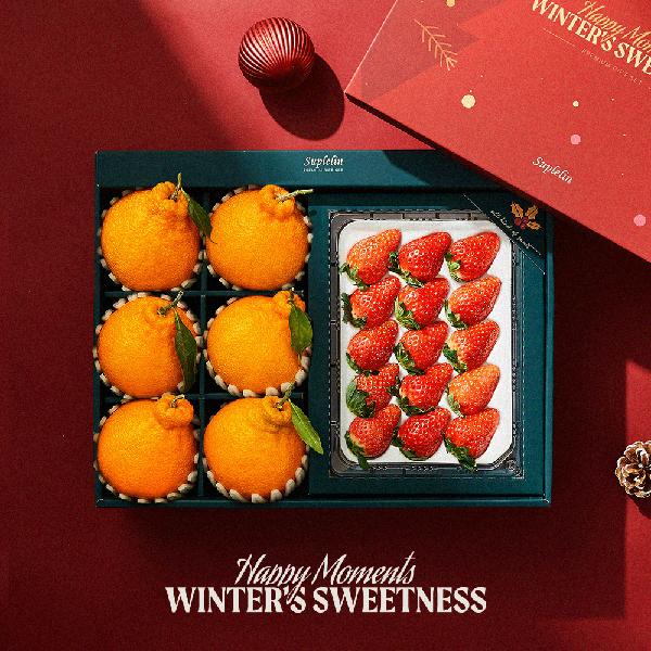 Berry & More Strawberry & Hallabong Duo, Winter Limited Gift (Total 1.9kg or More) product image