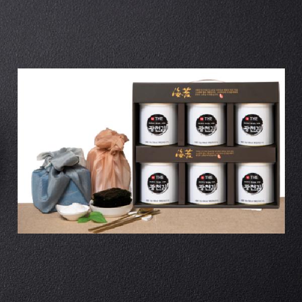 Traditional Gwangcheon Seaweed Can Gift Set No.4 (6p) product image