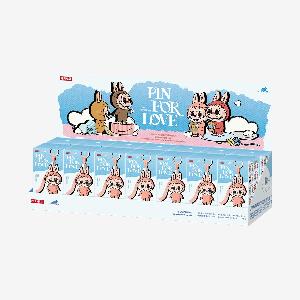 Pop Mart Labubu Pin for Love Series Blind Box (N-Z) Blue Sealed Whole Set (14 boxes) product image