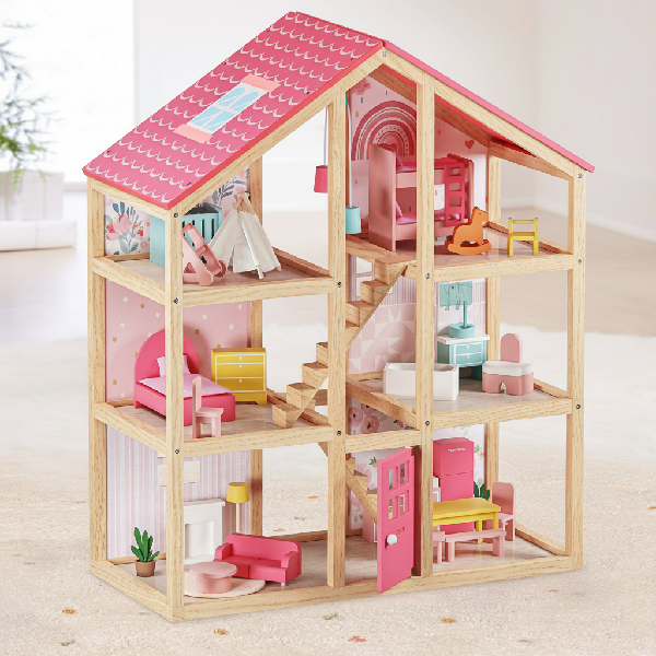 Tiny Land® Sweetwood Love Dollhouse without Dolls item image