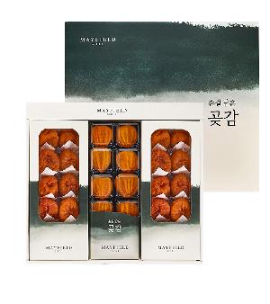 Sangju Dried Persimmon Mixed Set No.1 1.9kg / 30 pcs (Dried 10 pcs, Semi-dried 20 pcs) (Insulated Bag) product image