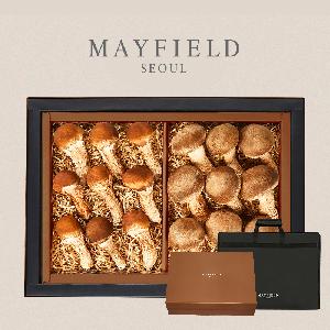Designated Farm Fresh Mushroom Value Mixed Set (Pine Mushroom 500g + Pine Blossom Mushroom 500g) Gift Box + Insulated Bag product image