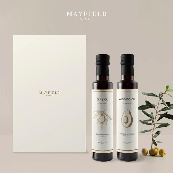 Extra Virgin Olive Oil + Avocado Oil (250ml each 1EA) Gift Set + Shopping Bag product image