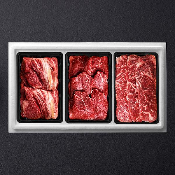 Grade 1 Hanwoo Limited Edition 3P (900g) (Ribeye, Tenderloin, Striploin) product image