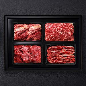 투뿔 숙성한우 명품한정 구이세트 5호 2.4kg (꽃등심, 안심, 채끝, 갈비살) item image