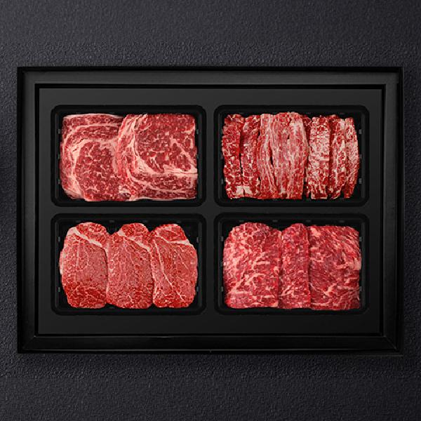 1++ Hanwoo Special Grilling Set No.1 1.2kg (Sirloin, Tenderloin, Striploin, Special Cuts) item image
