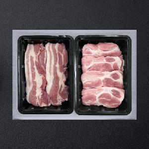 Korean Pork BBQ Gift Set No.2 2p(1kg) (Pork Belly, Pork Neck) product image