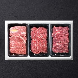 Hanwoo Grade 1 Value Plan No.1 3p(500g) (Sirloin, Short Rib Meat, Oyster Blade) product image