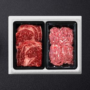 Hanwoo Grade 1 Value Plan No.3 2p(1kg) (Sirloin, Bulgogi Slices) product image