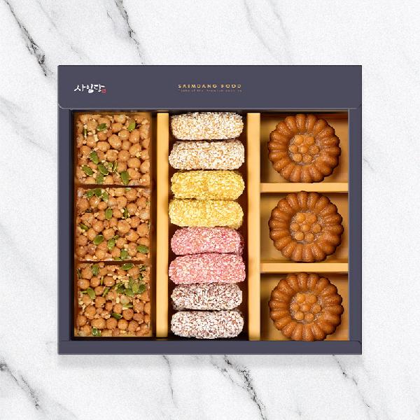 韓国サイムダンフード高敞（コチャン）伝統韓菓 スボクセット（2段