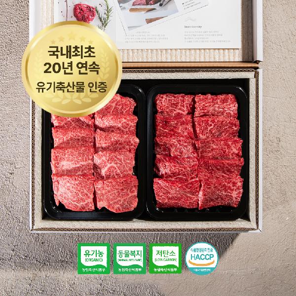 "Only the Finest for You" Premium Organic Hanwoo Eco-Friendly Luxury Set B 1kg product image